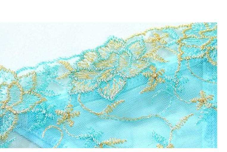 Bồ đồ lót, Set nội y ren xuyên thấu, không gọng mỏng, nhẹ, thêu hoa đầy nữ tính và gợi cảm LYEB024