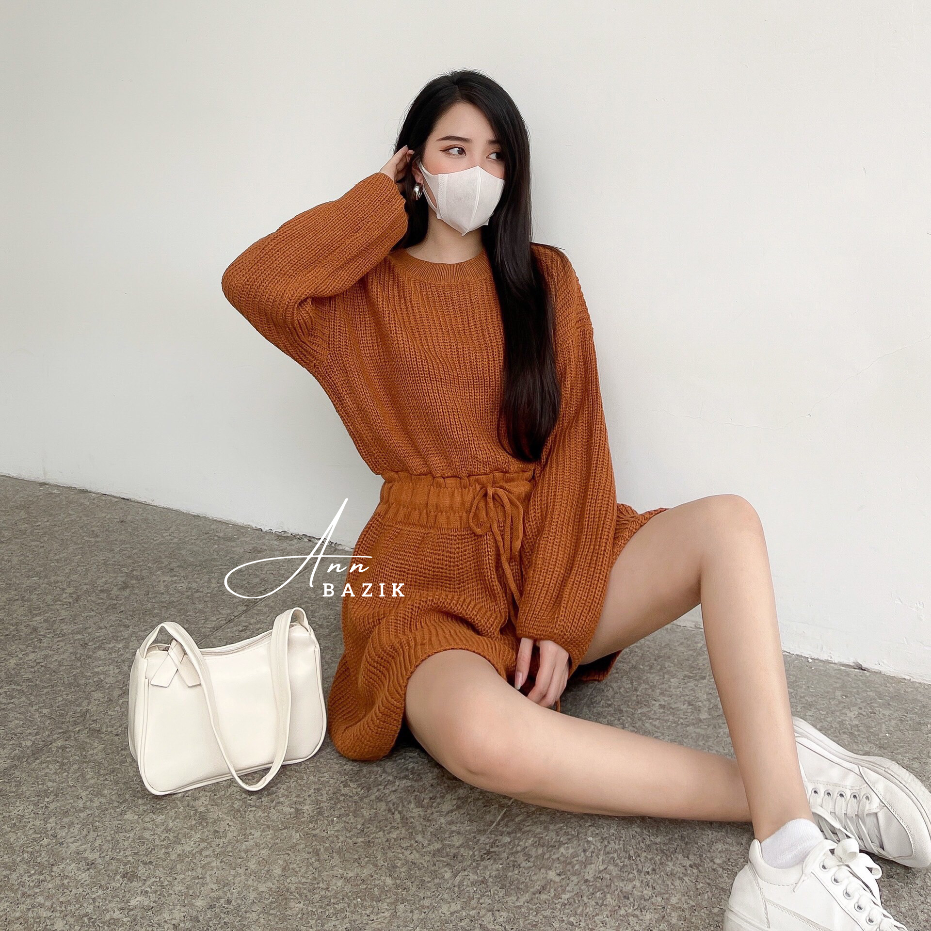 Jumpsuit len nữ ba màu | Ann Bazik | AJ2351