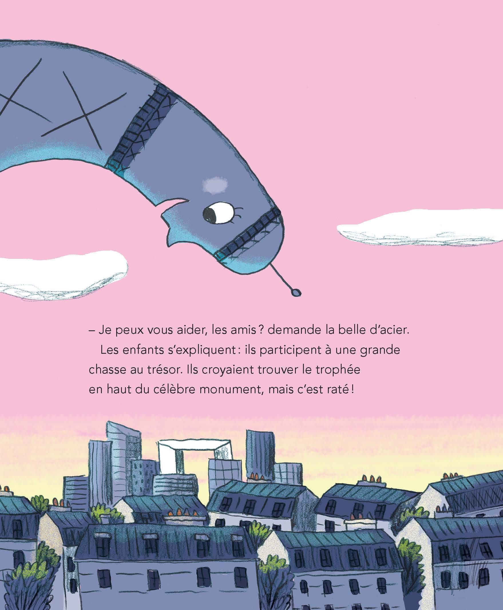 Sách luyện đọc tiếng Pháp - La tour Eiffel se balade a Paris