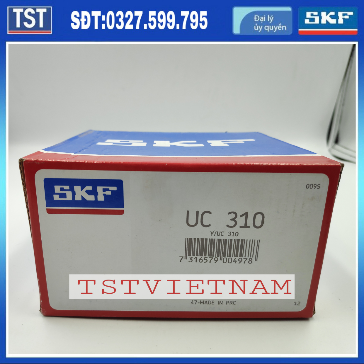 Gối đỡ vòng bi SKF UC 310