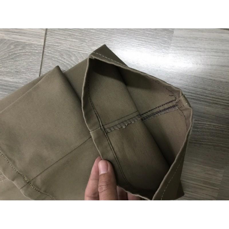Quần Kaki Nam TRUNG NIÊN 1 li túi chéo hàng đẹp