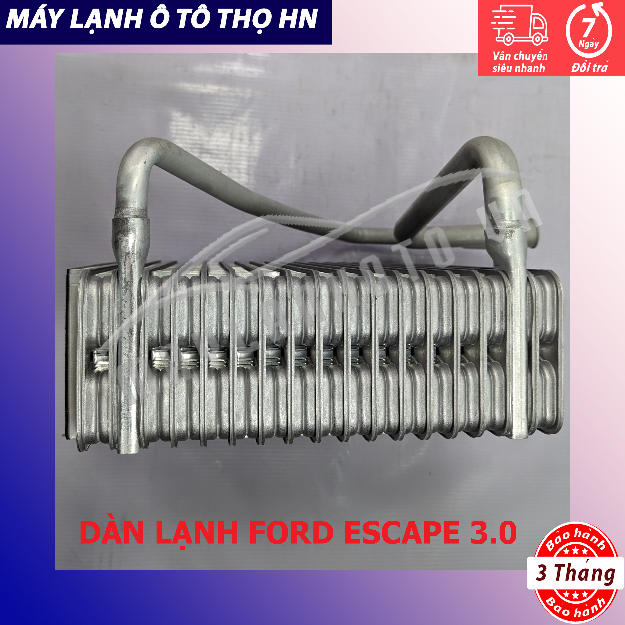 Dàn (giàn) lạnh Ford Escape 3.0 2001 2002 2003 2004 2005 2006 2007 Hàng xịn Thái Lan 01 02 03 04 05 06 07