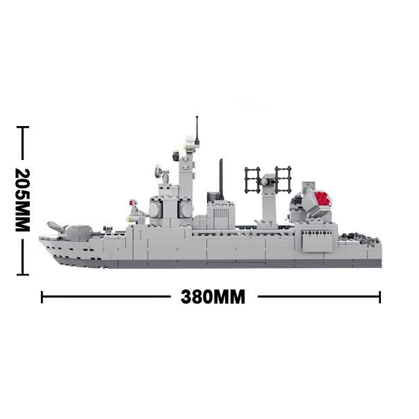 Lắp Ráp Ghép Hình Tàu Sân Bay Chiến Hạm, Hàng Cao Cấp Dài 38cm A281 4660