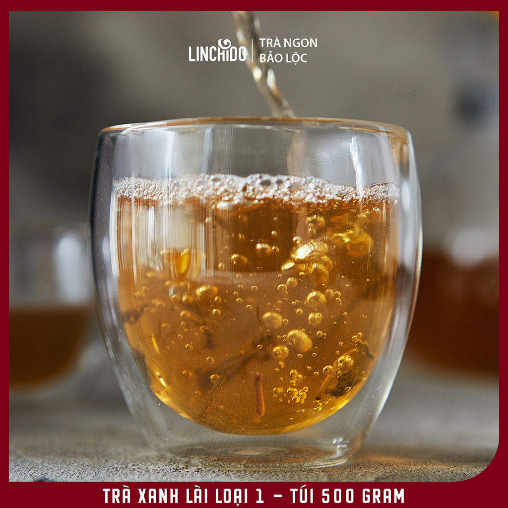 Trà Xanh Lài Loại 1 - Trà Pha Chế - Pha Trà Sữa, Trà Trái Cây - Túi 500 Gram