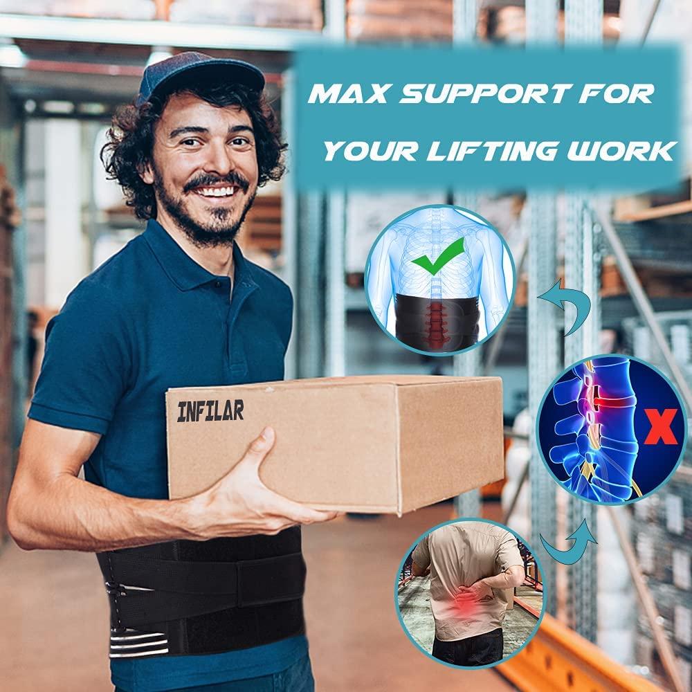 Kéo Đôi Lưng Hỗ Trợ Thắt Lưng Đai Eo Chỉnh Hình Áo Nam Nữ Cột Sống Giải Nén Eo Huấn Luyện Nẹp Giảm Đau Lưng Color: Style A Size: XXXL-waist 135-155cm