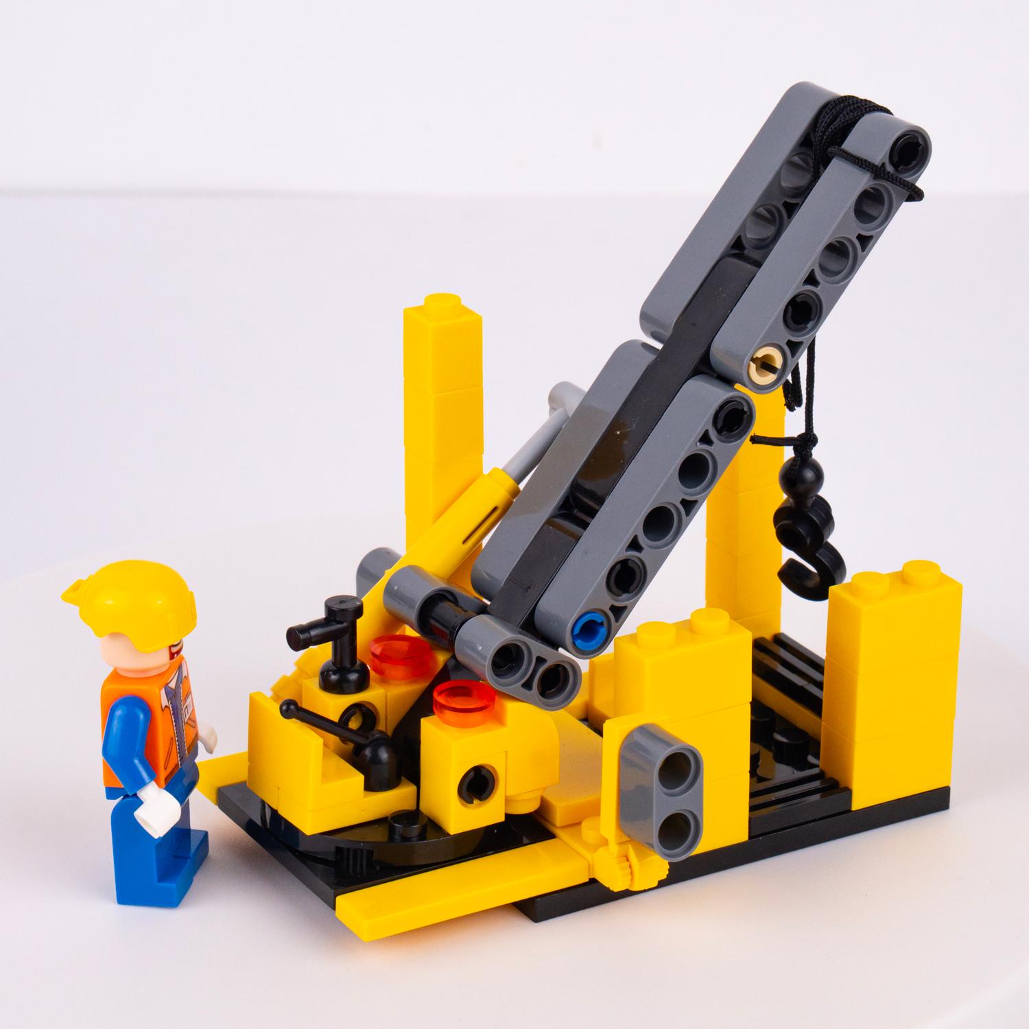 Đồ Chơi Lắp Ráp Máy Xúc Đào Thủy Lực 2 Trong 1 - Hydraulic Excavator - Toys&amp;Joys 8632 (268 Mảnh Ghép)