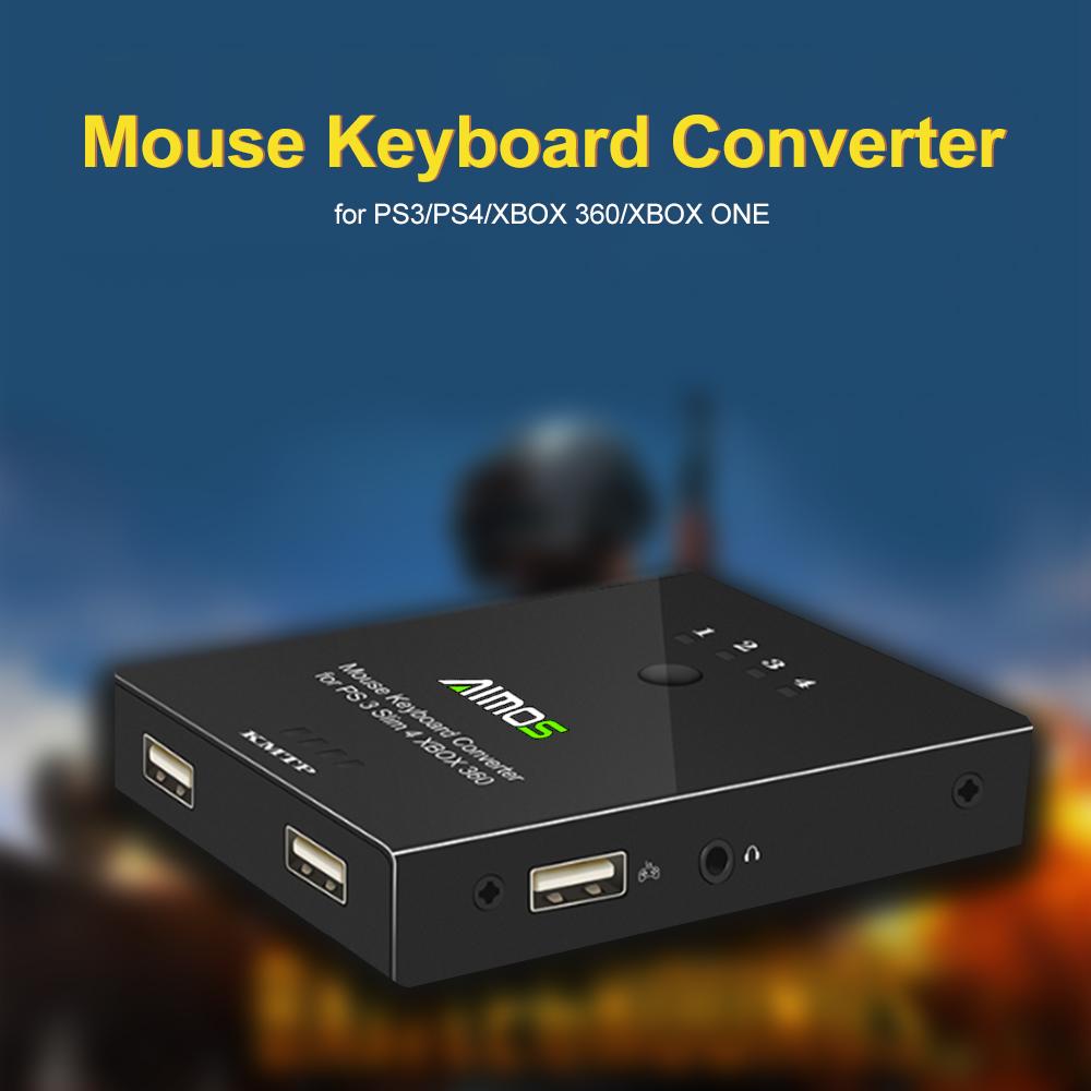 Mouse Keyboard Converter USB Station Replacement for PS3/PS4/XBOX 360/XBOX ONE