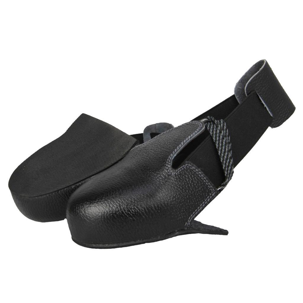 2 Pairs of Covers for Steel Toe Work Shoes: Protective Safety Shoes, Boots, Slippers, Foot