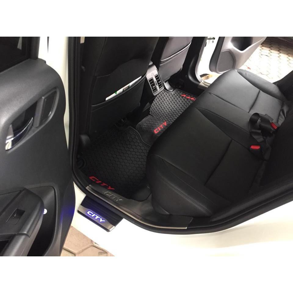 Thảm lót sàn cao su Honda City 2016-2019 hàng đúc