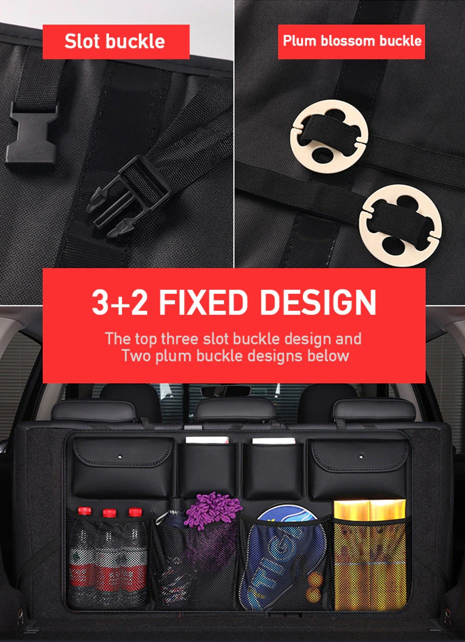 Túi đựng đồ hàng ghế sau xe ô tô 8 túi Car Rear Back Seat Storage Bag