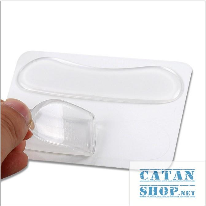 Bộ 2 miếng lót giày silicone bảo vệ gót sau chống trầy và trượt khi mang giày cao gót, giày búp bê  GD281-LGOTSilicon