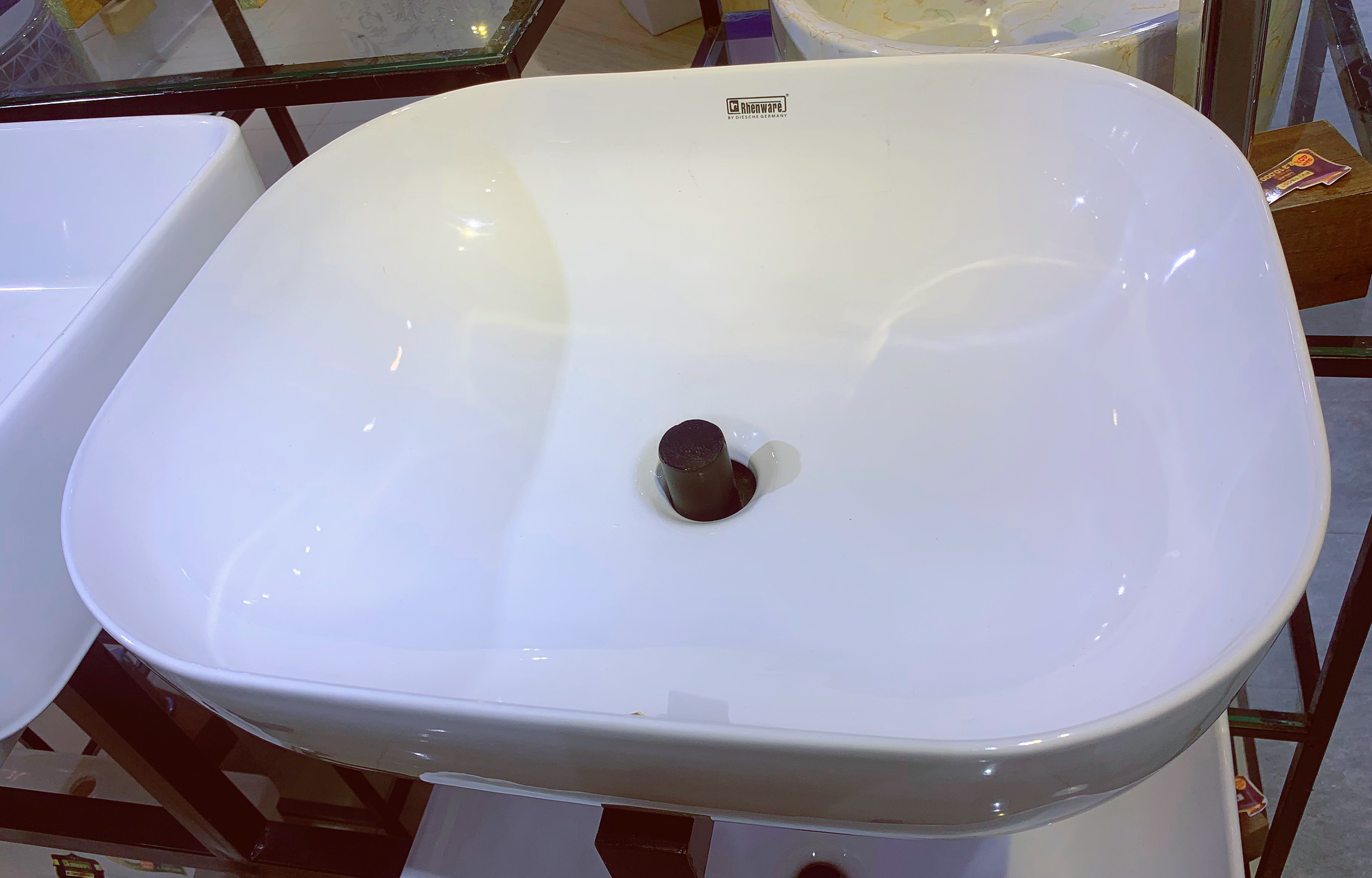 CHẬU LAVABO, NHẬP KHẨU CAO CẤP CHÍNH HÃNG RHENWARE LVB-Y123