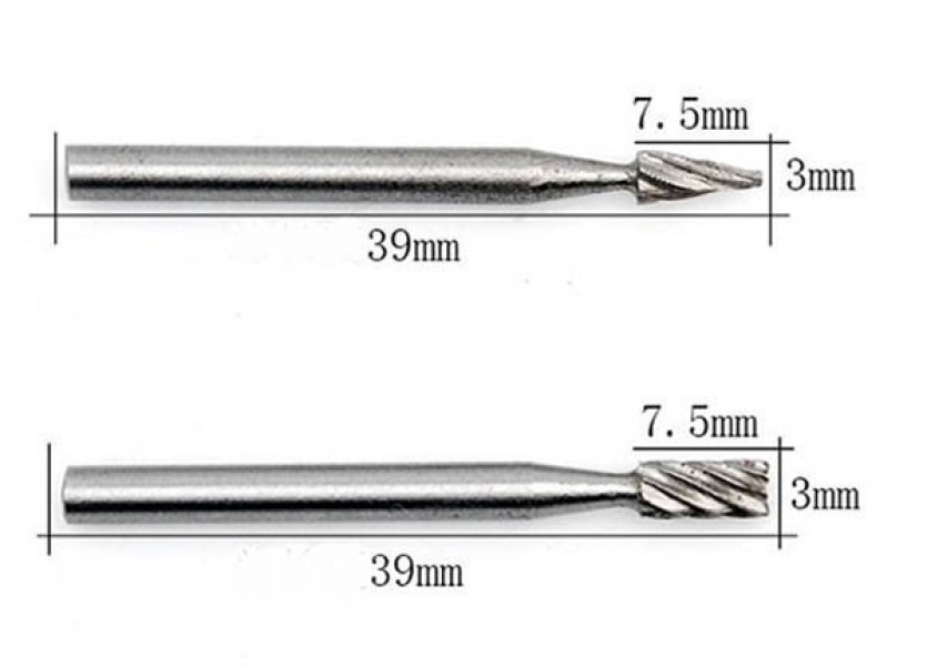 Bộ chạm trổ gỗ nhựa 6 mũi