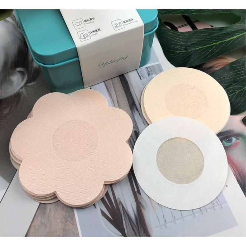 Hộp 60 Miếng Dán Nhũ Hoa Giấy Dùng 1 Lần