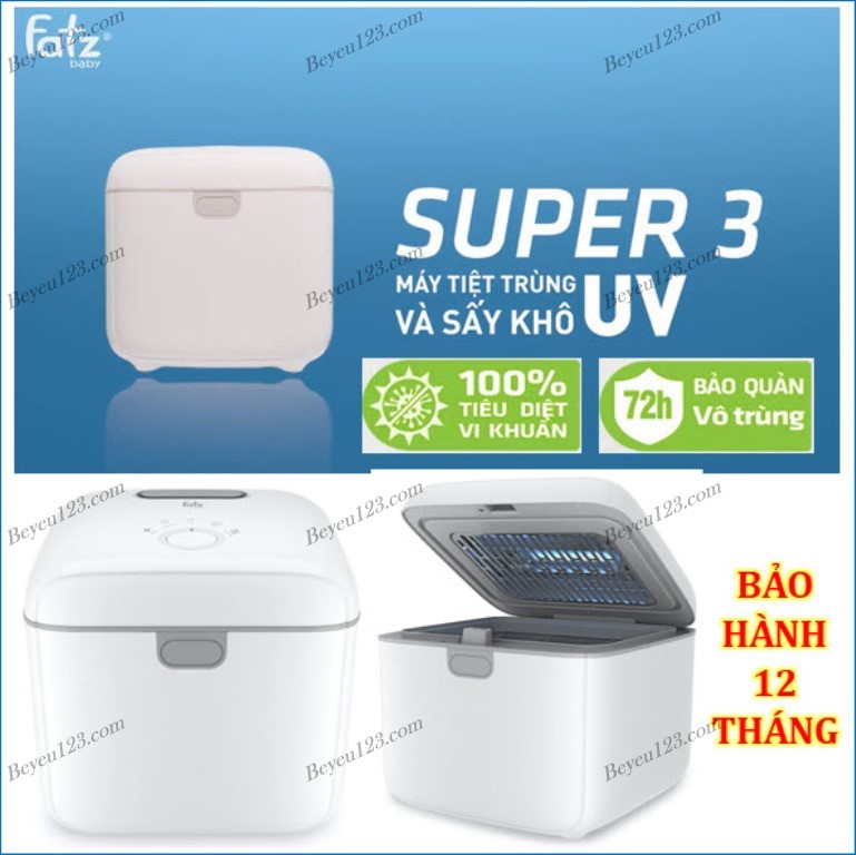 Máy Tiệt Trùng Sấy Khô bằng tia UV Super 3