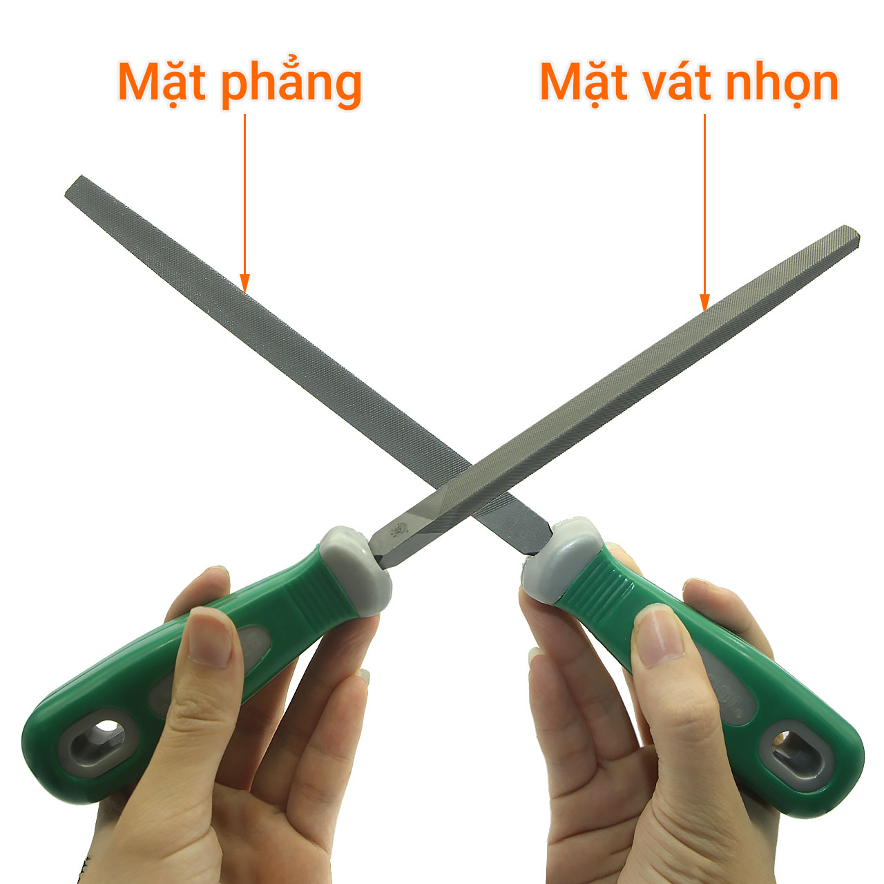 Dũa sắt tam giác Berrylion kích thước tùy chọn: