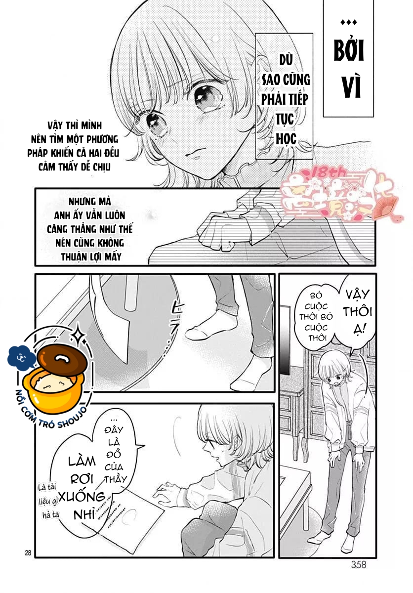 hashiba-sensei lạnh nhạt vô tình chapter 3 28