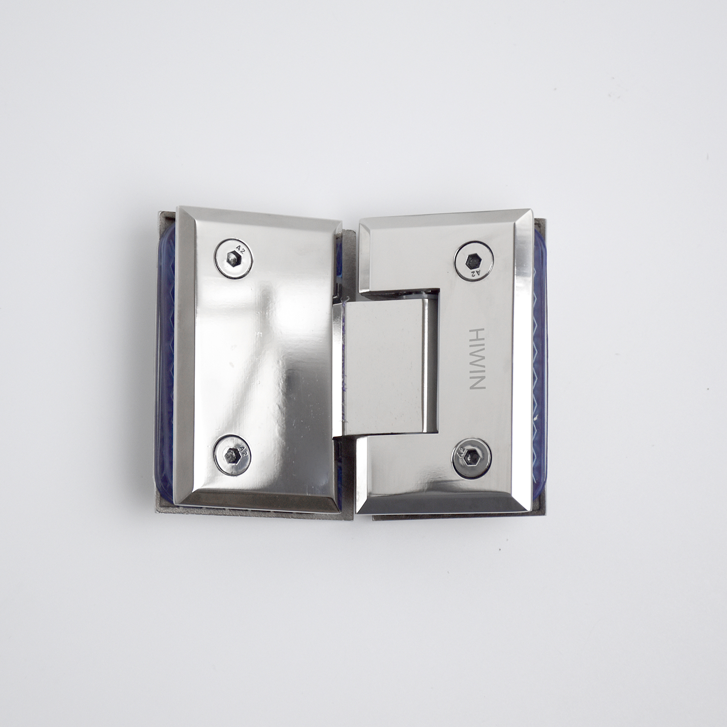 Bản lề phòng tắm kính 135 độ cân mặt gương inox 304 Hiwin HG-006