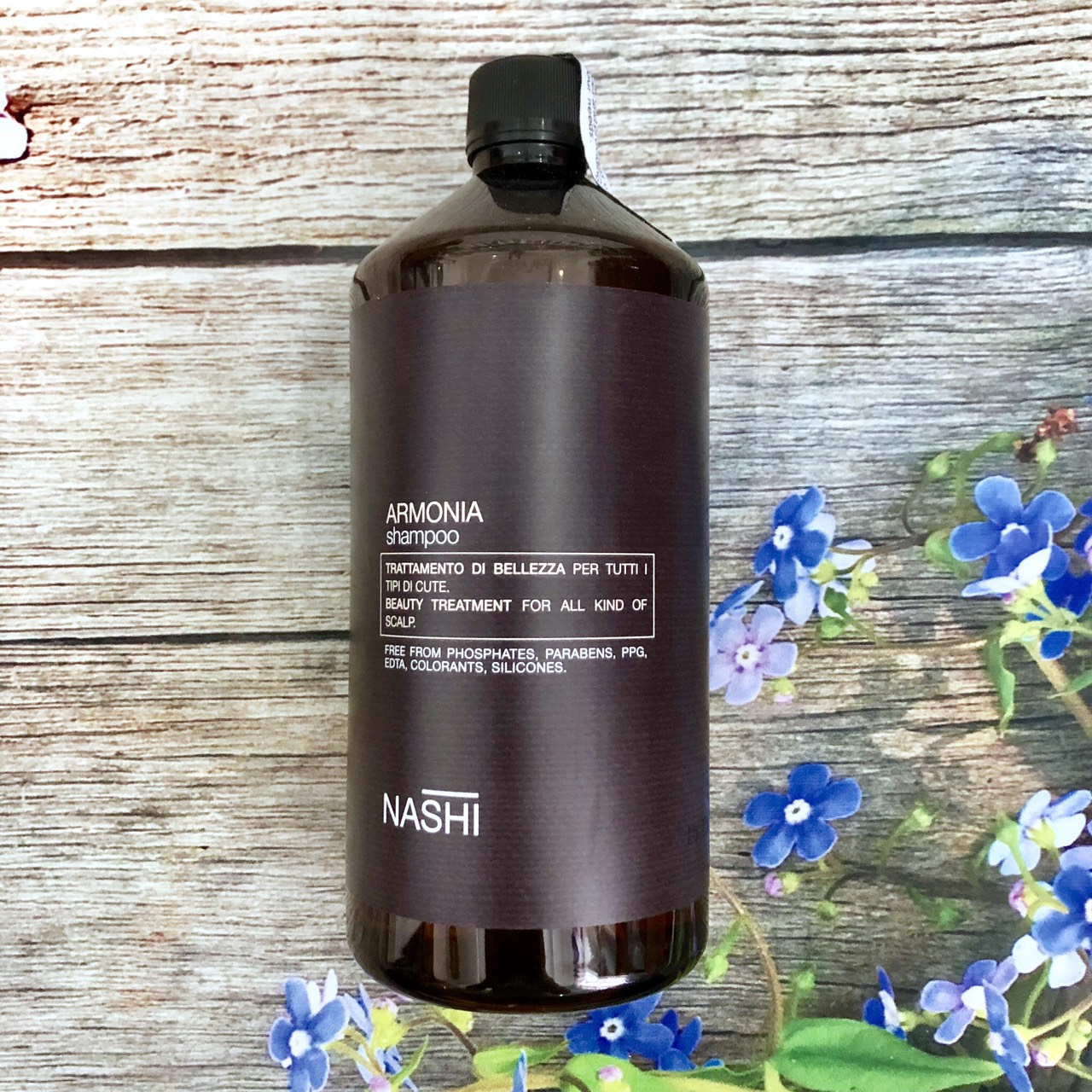 Dầu gội Nashi dành cho tóc dầu và gàu ngứa Armonia shampoo chính hãng Ý 1000ml  tặng lò xo mặt cười