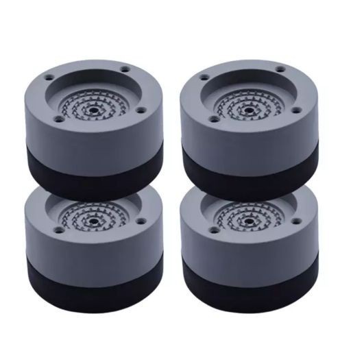 Combo 4 Chân Đỡ Đa Năng Bằng Nhựa - Chân Đế Kê Máy Giặt Chống Rung Chống Ồn GroFa- Hàng Việt Nam