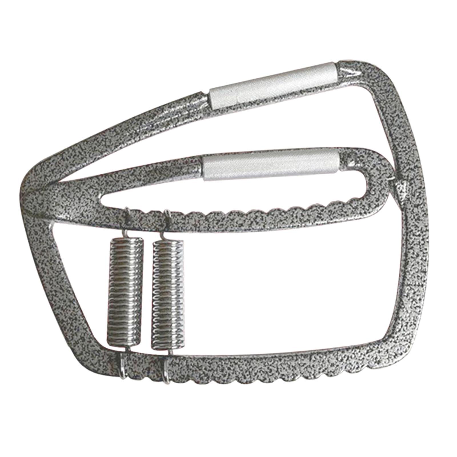 Professional Hand Grip Strengthener, No Slip Metal Adjustable Heavy Duty Finger Stretcher, Wrist & Forearm Exercise, for Home Office