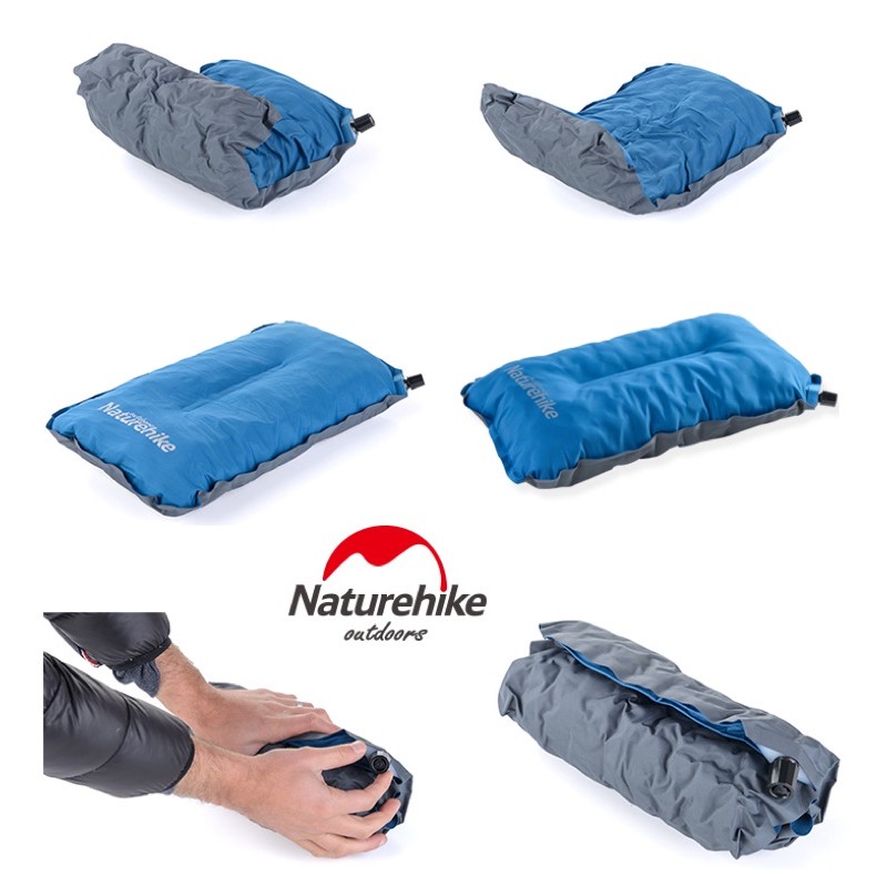 Đồ cắm trại Gối ngủ Naturehike NH17A001-L xếp gọn chống nước du lịch dã ngoại A199