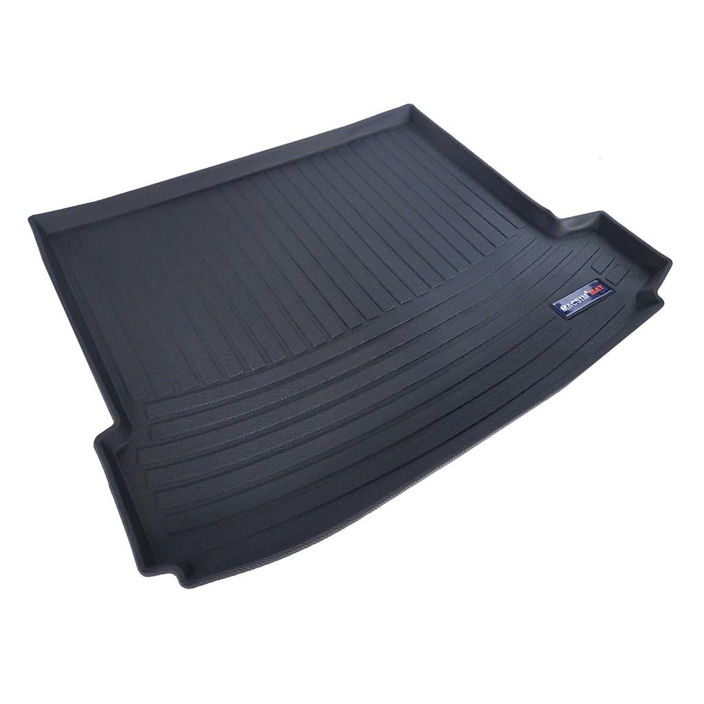 Thảm lót cốp xe ô tô BMW X6 2009-2017 nhãn hiệu Macsim chất liệu TPV cao cấp màu đen