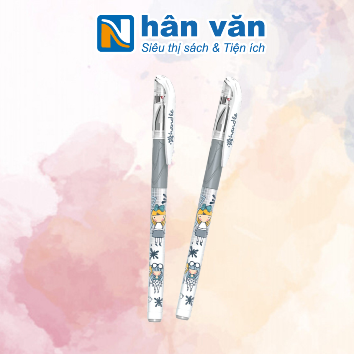 Vỉ 2 Bút Thiên Long TP-GEL01 - Giao Màu Ngẫu Nhiên