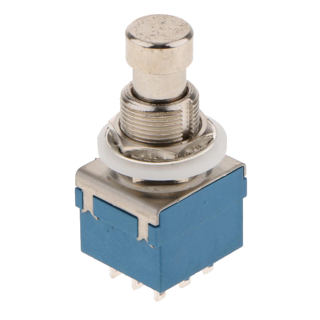 9 Chân Hộp Dậm Chân Đàn Guitar Tác Dụng Bàn Đạp Chân Công Tắc Thật Bỏ Qua Cho Điện Harmonix, T Rex, retro FX