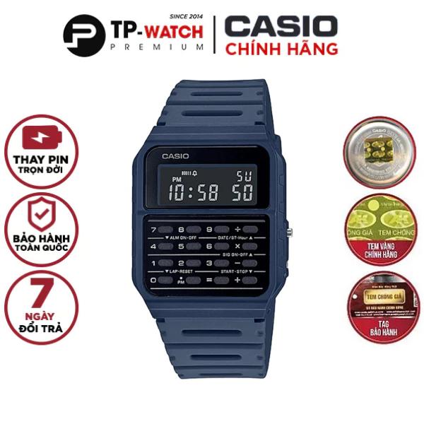 Đồng Hồ Nam Dây Nhựa Casio Standard CA-53WF-2B Chính Hãng - CA-53WF-2BDF