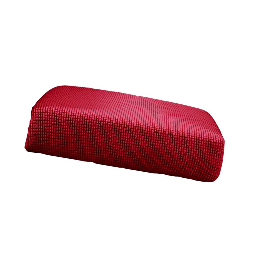 2Pcs Red_Size S Sofa Futon Seat Cushion Couch Slipcover