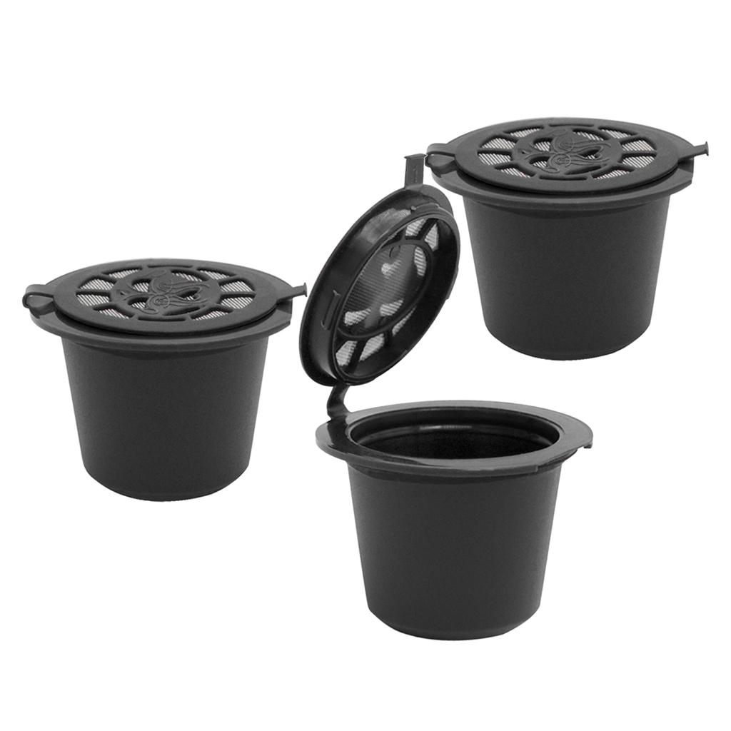 6 Pieces Refillable BPA-Free Coffee Capsule Filter for  Machine
