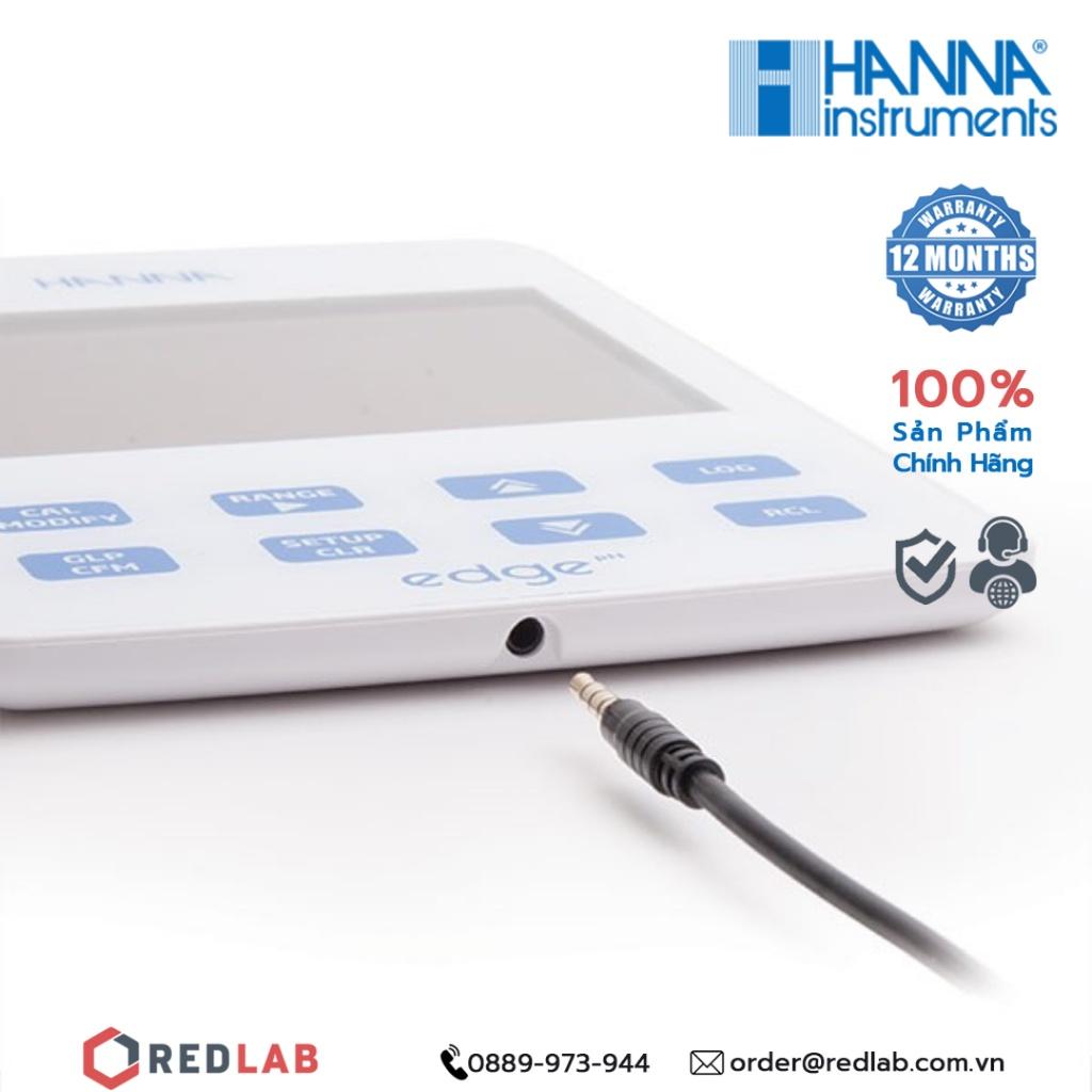 Máy đo pH để bàn cầm tay Máy đo cầm tay để bàn, treo tường tiện lợi Hanna HI2002-02