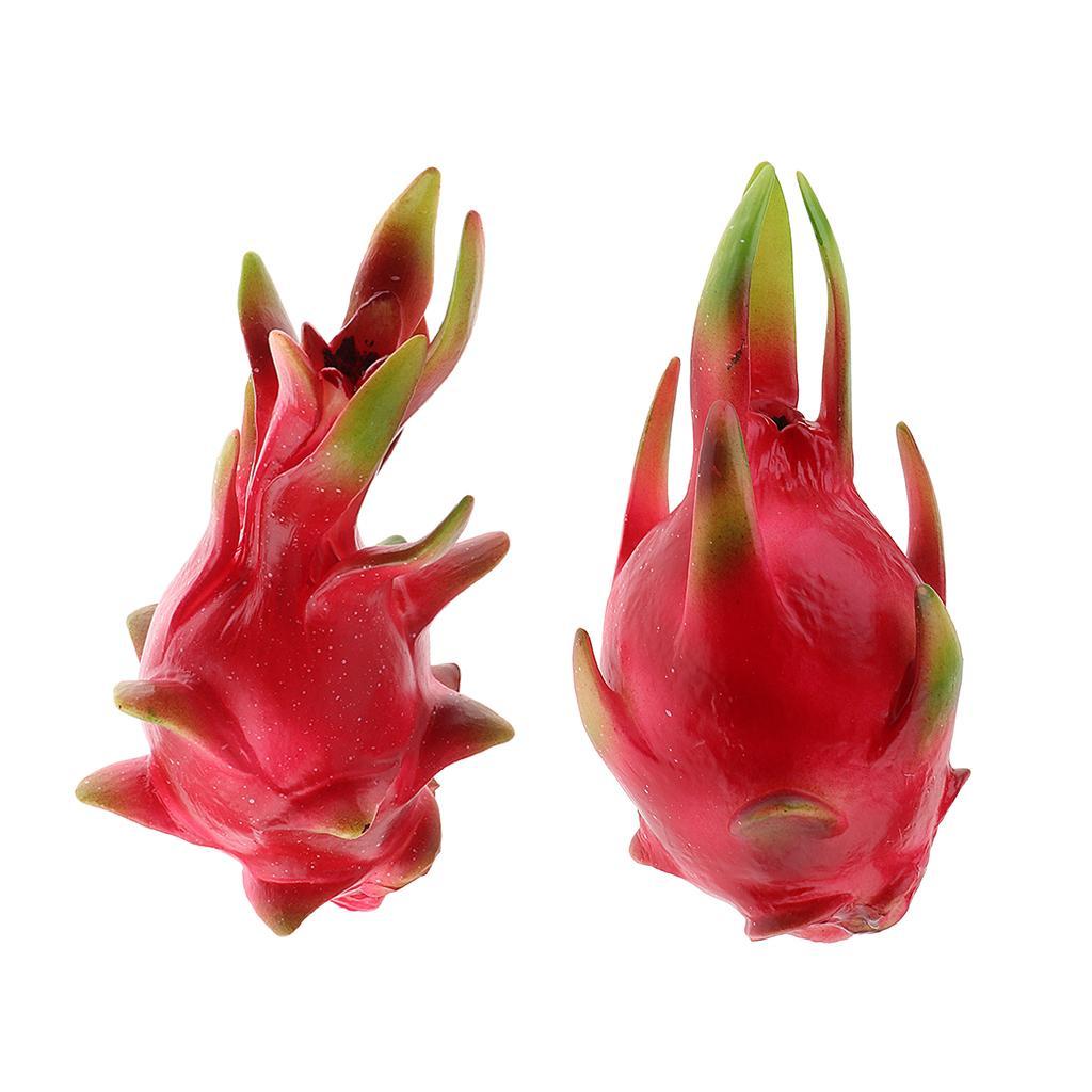 Simulation Dragon Fruit Artificial Hollow Dragon Fruit Large
