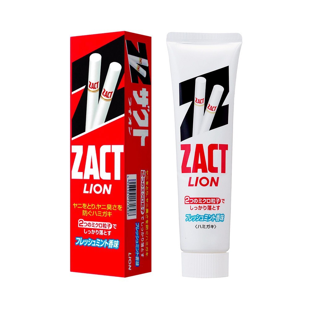 Kem đánh răng cho người hút thuôc ZACT LION Nhật Bản 150g