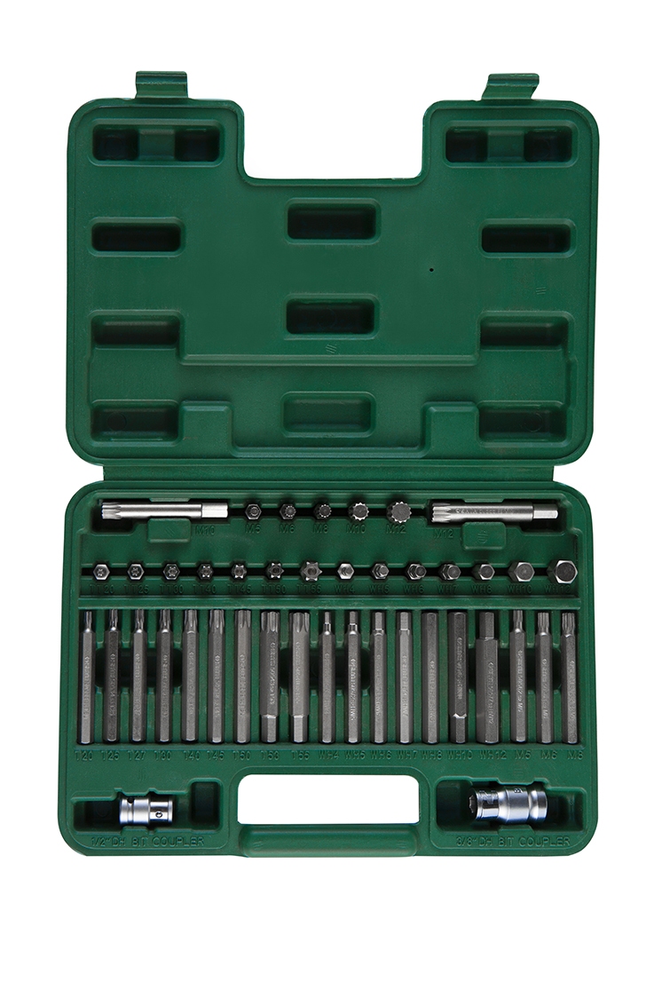 Bộ đầu bit đầu lục giác đầu sao 42 chi tiết 09327