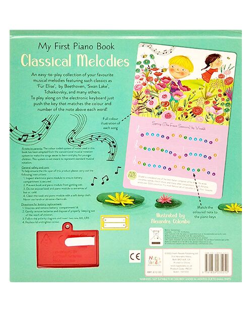 My First Piano Book: Cassical Melodies