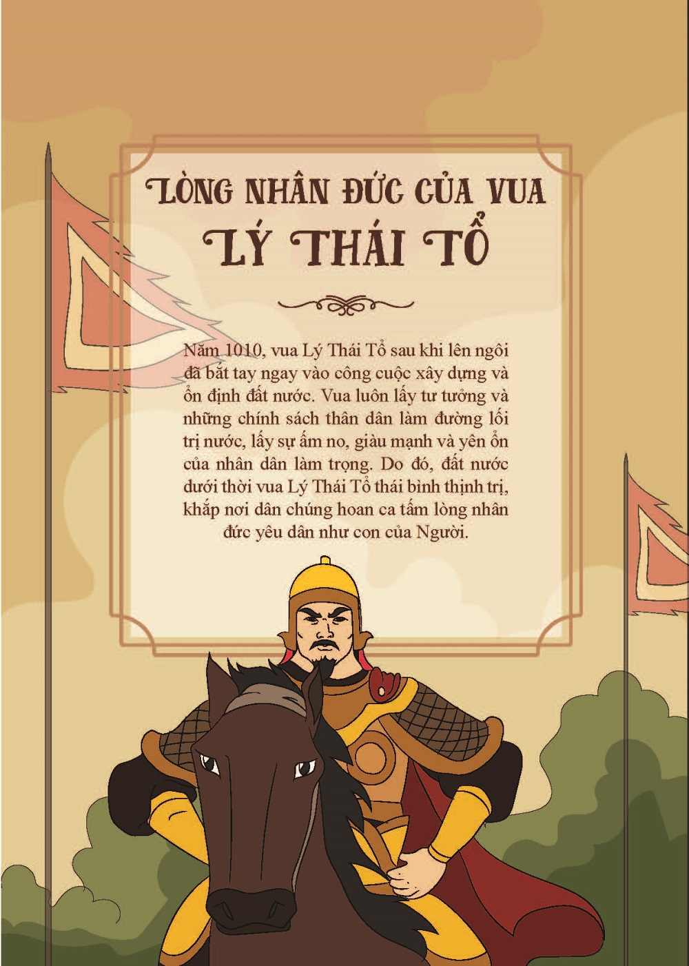 Bộ Truyện Tranh Lịch Sử Việt Nam - Khát Vọng Non Sông _ Lòng Nhân Đức Của Vua Lý Thái Tổ