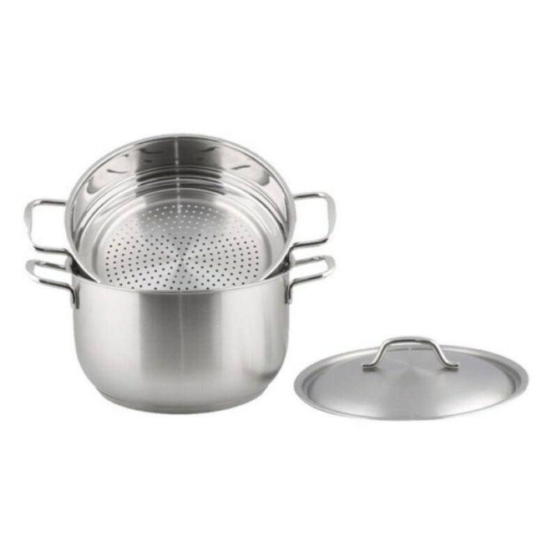 Bộ nồi xửng hấp inox HITECH 3 đáy 28cm