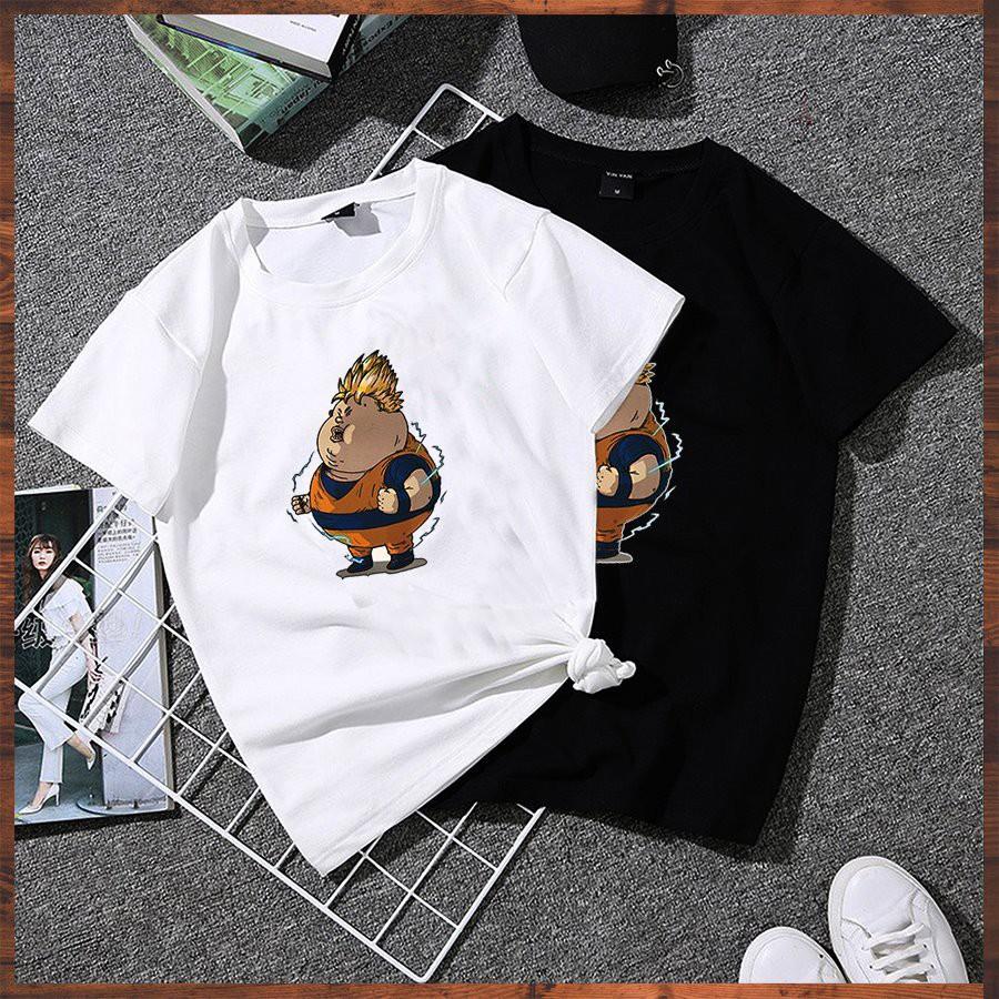 Áo thun unisex form rộng in hình chibi cực đẹp