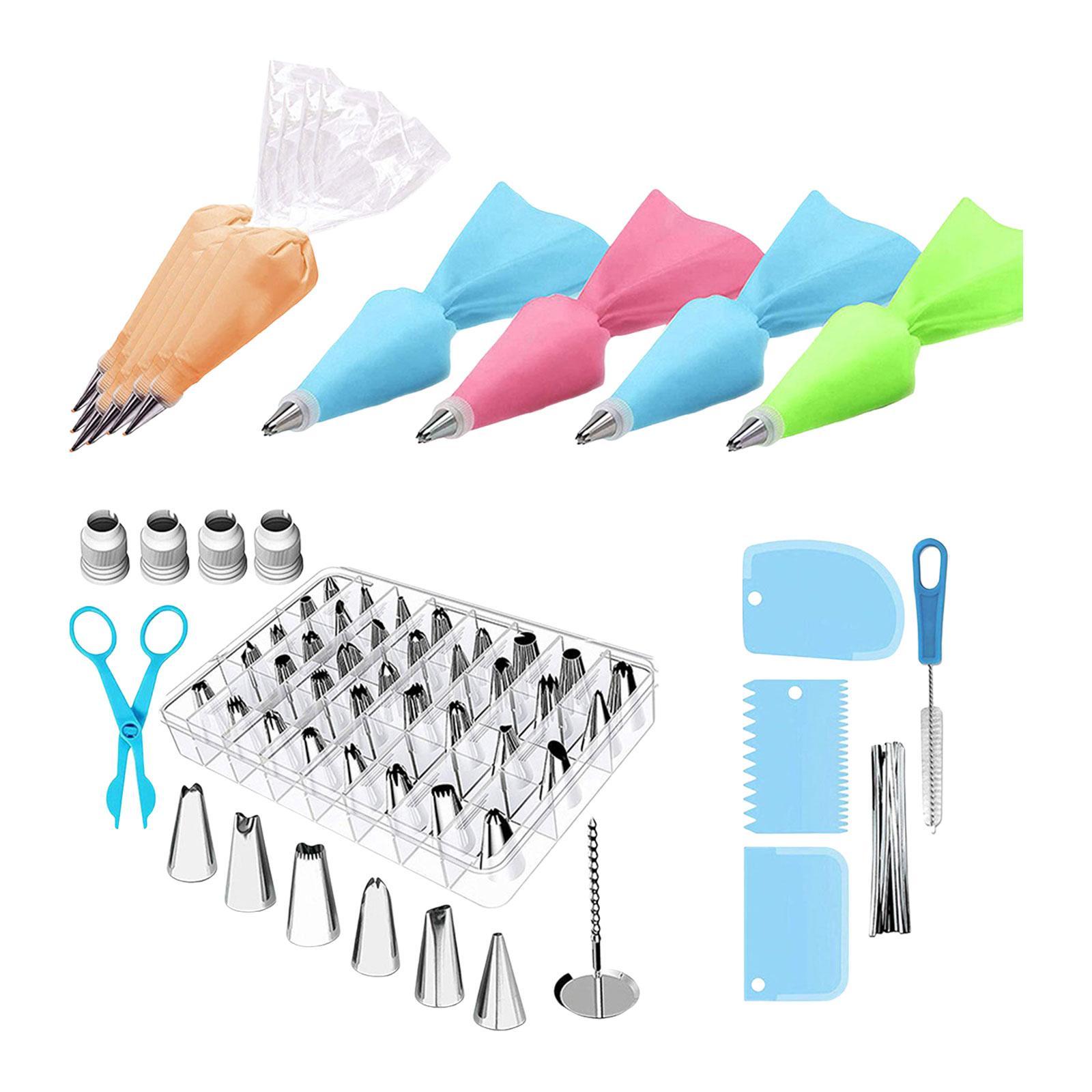 72x Cake Decorating Tools Cookie Icing Cakes Cupcakes Baking Set ...