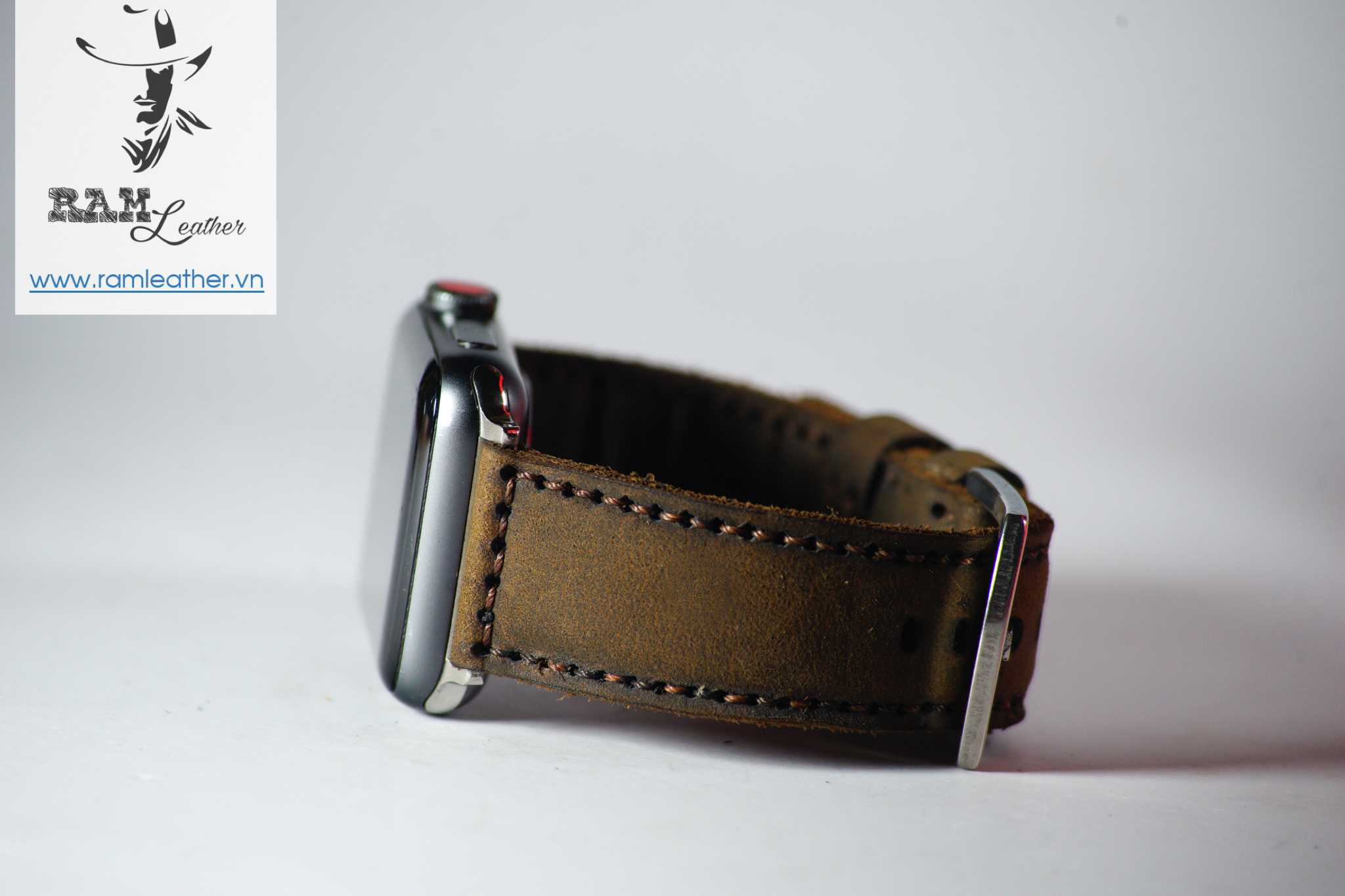 DÂY ĐỒNG HỒ DA SÁP NGỰA CAO CẤP HANDMADE