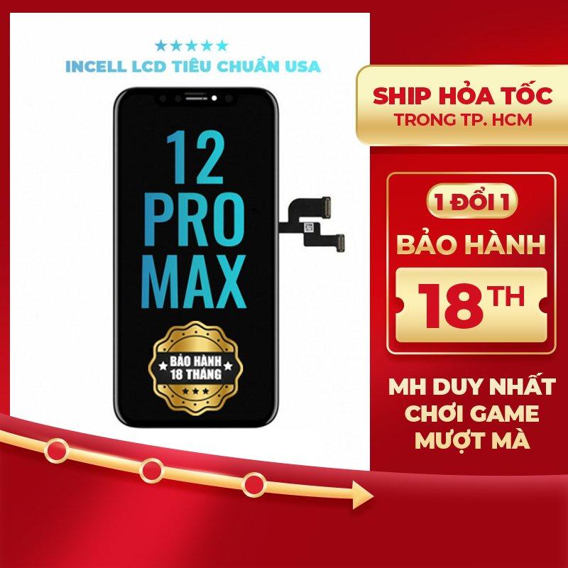 Màn hình DURA Incell LCD dành cho IP 12 Pro Max hàng chính hãng (BH 18 tháng ráp máy 1 đổi 1)