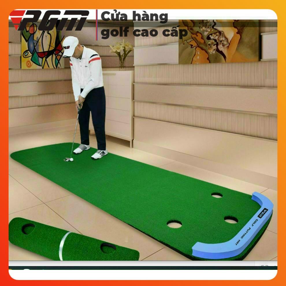 Thảm Tập Golf Putting Mat 3 Lỗ Kích Thước 100cm x300cm