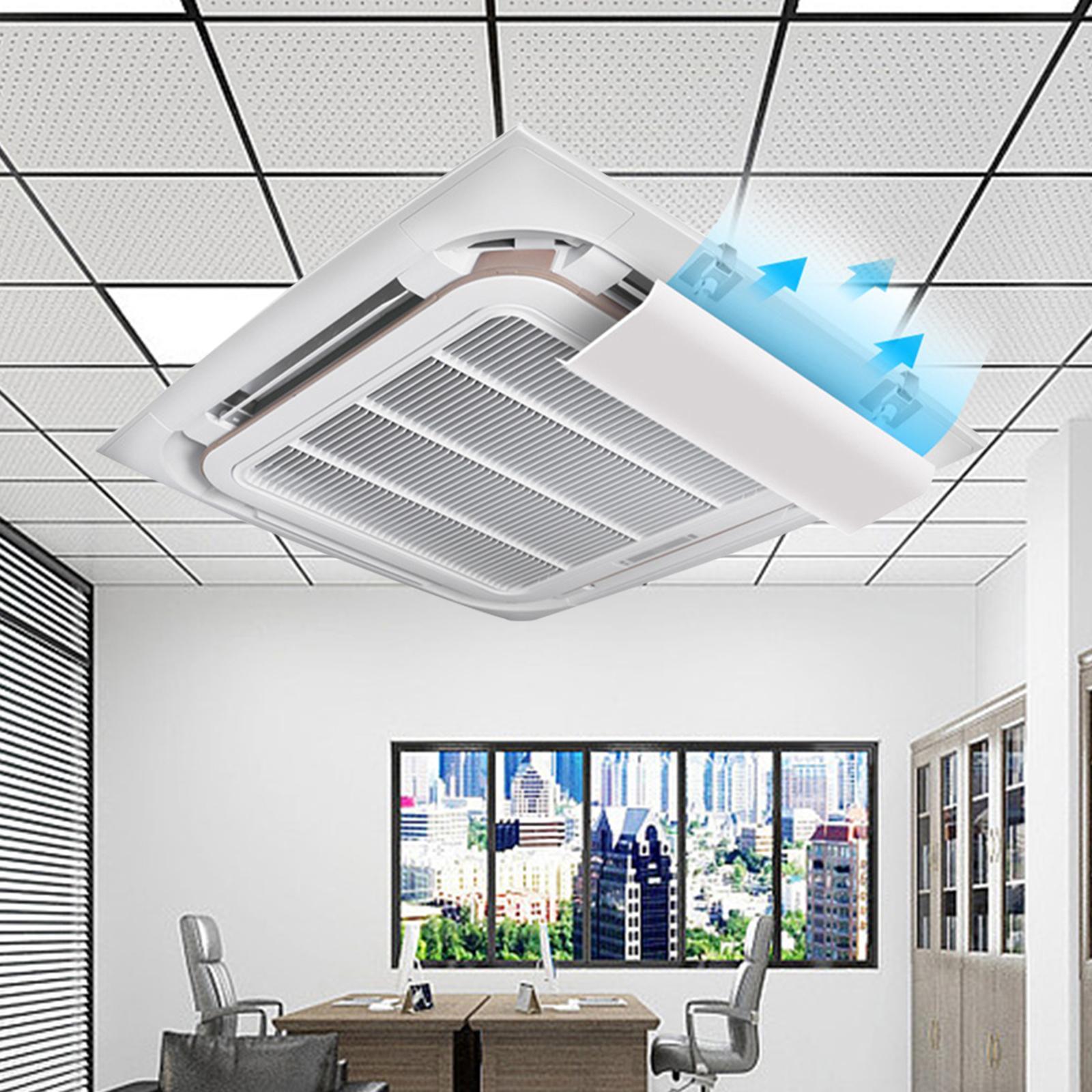 Air Conditioner Vent Deflector Conditioning Wind Deflector Anti Wind Baffle for Hotel Air Conditioner Air Outlet Windshield
