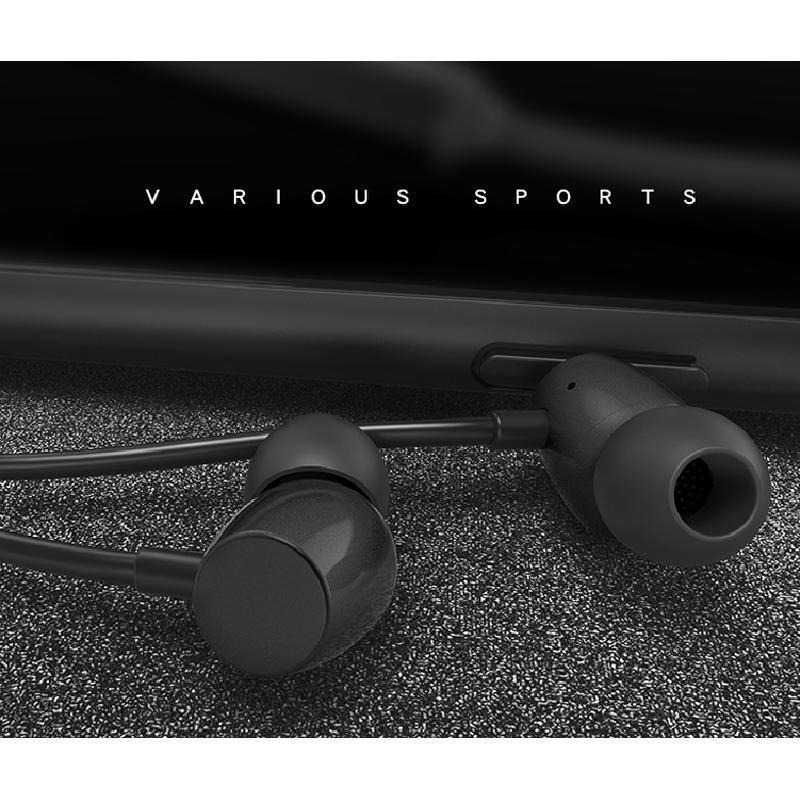 2-3pack Q5 Bluetooth Headphones Magnetic Earphones with Mic IPX5 HiFi 48Hr black
