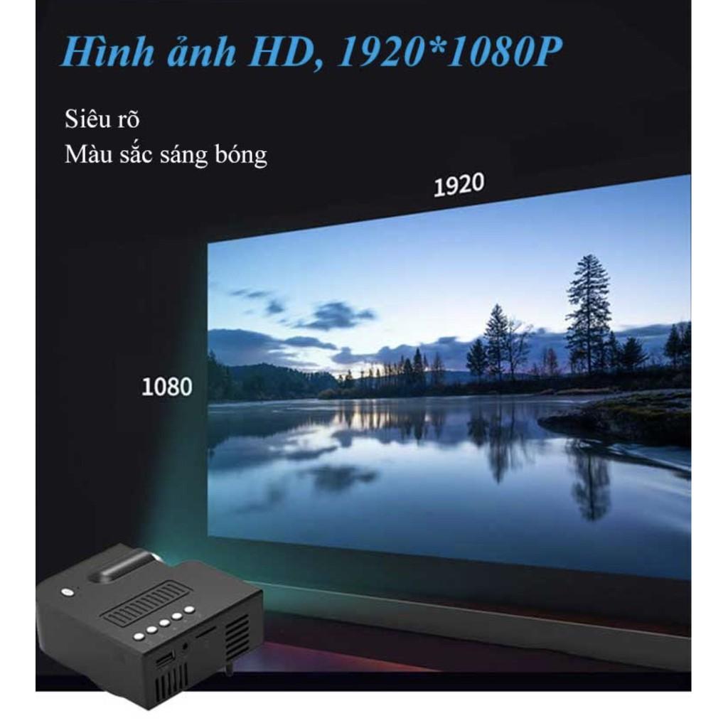 Máy Chiếu LED mini projector tiên tiến mini bỏ túi thế hệ mới 2020