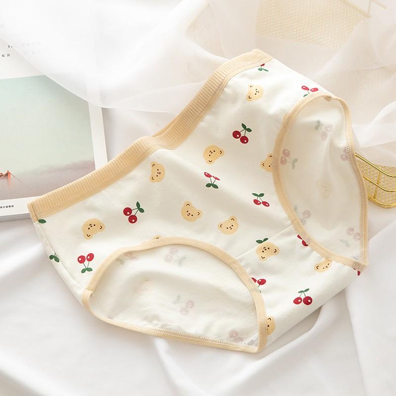 Quần Lót Cotton Cao Cấp Gấu Xanh Kute