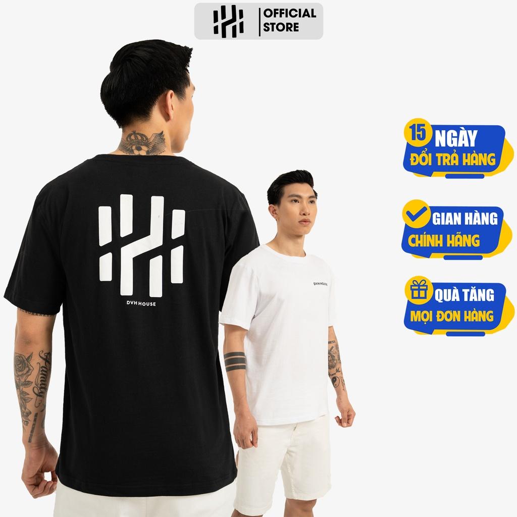 Áo thun cộc tay nam nữ DVH HOUSE - T SHIRT ĐEN TRẮNG by Đoàn Văn Hậu