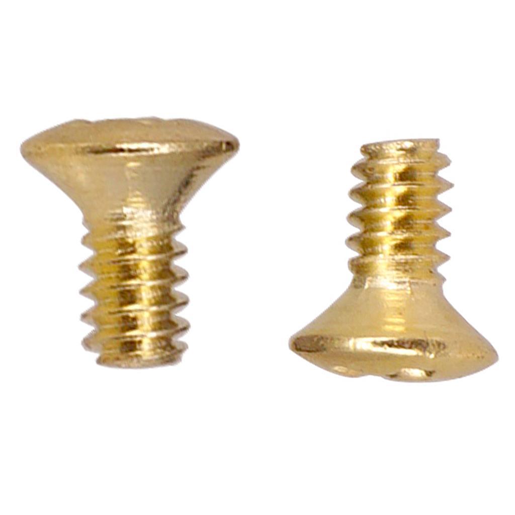 10pcs Guitar Switch Mounting Screws for ST SQ Guitar Golden